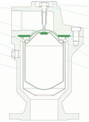 Be- und Entl&uuml;ftungsventil Einkammertyp (BE-E)