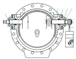 Tilting Disk Check Valves with Counter Weight
